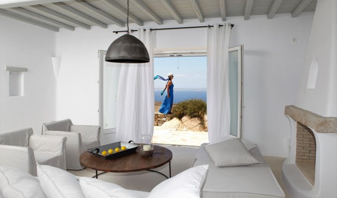 Greece Mykonos Seaview Luxury Villa Vacation rentals with private pool