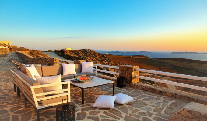 Greece Mykonos Seaview Luxury Villa Vacation rentals with private pool