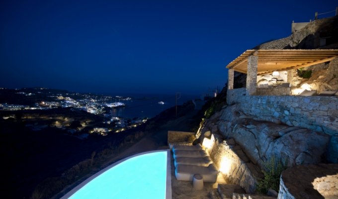 Greece Mykonos Luxury Seaview Villa Vacation rentals with private pool