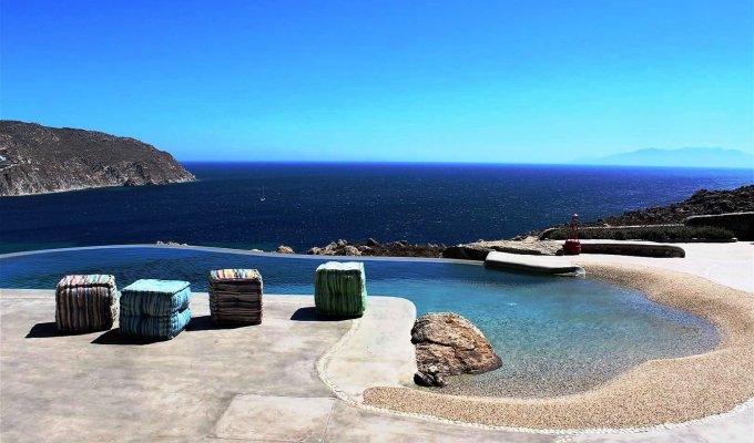 Greece Mykonos Luxury Seaview Villa Vacation rentals with private pool