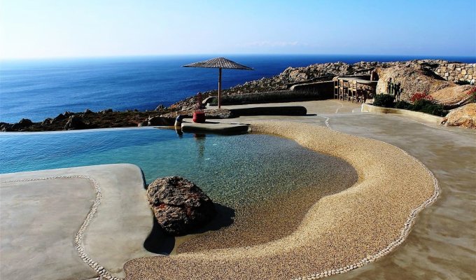 Greece Mykonos Luxury Seaview Villa Vacation rentals with private pool