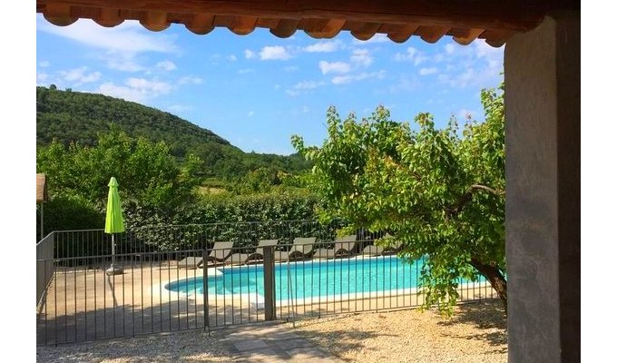 Provence villa rentals Mont Ventoux with pool and spa