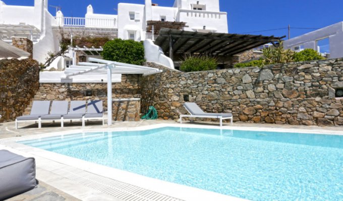 Greece Mykonos Seaview Luxury Villa Vacation rentals with private pool