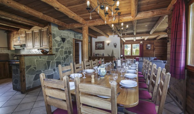 Serre Chevalier Chalet Rentals ski slopes spa