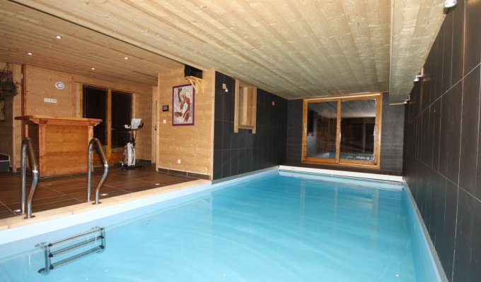 Serre Chevalier Luxury Chalet Rentals ski slopes indoor pool spa