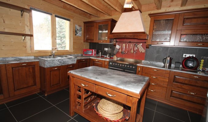 Serre Chevalier Luxury Chalet Rentals ski slopes indoor pool spa