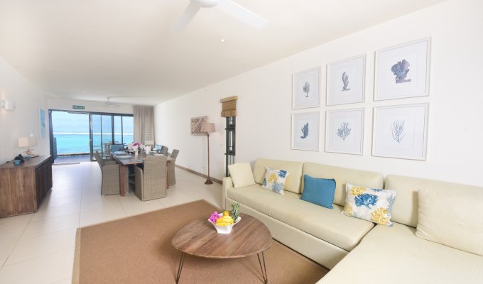 Beachfront Mauritius Villa rentals in Pointe d'Esny in the south-east and near the village of Mahébourg