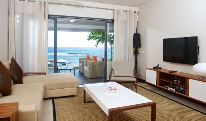 Tamarin beachfront Apartment holiday rentals with pool Mauritius West Coast 