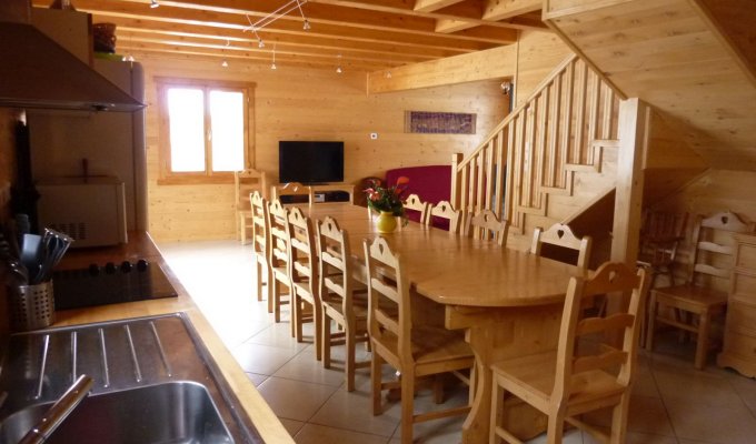 South French Alps Chalet rentals ski slopes 