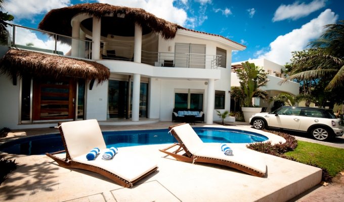 Yucatan - Mayan Riviera - Playa del Carmen Luxury seaview villa vacation rentals with private pool and staff - Playacar