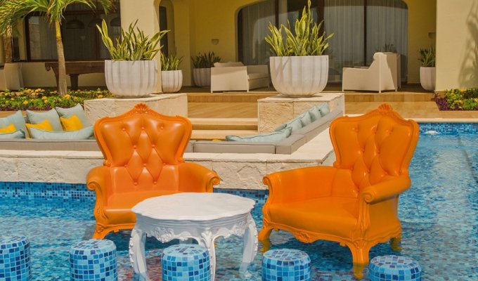 Yucatan - Mayan Riviera - Puerto Morelos Luxury beachfront villa vacation rentals with private pool and staff
