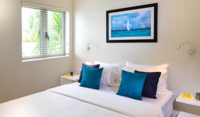 Mauritius Beachfront Apartment Rentals in Poste Lafayette with a splendid view of the ocean,East Coast