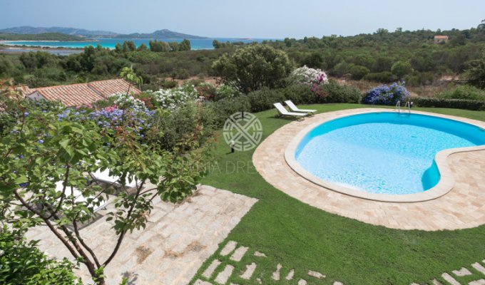 Sardinia Seaview Villa Vacation rental with private pool and Staff