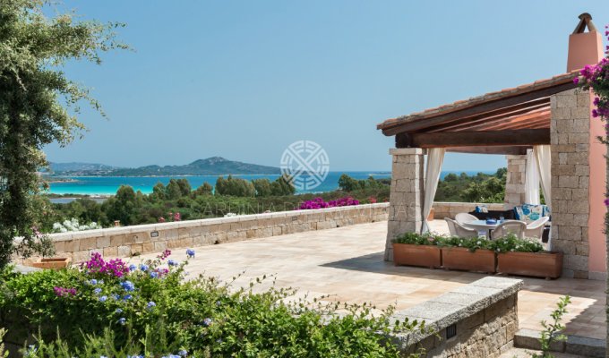 Sardinia Seaview Villa Vacation rental with private pool and Staff