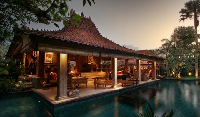 Seminyak Bali villa rental private pool from the beach with staff  