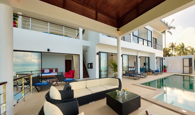 Thailand Seaview Villa Vacation Rentals in Koh Samui with private pool and Staff