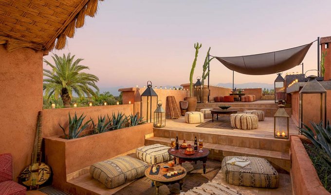 Marrakech Luxury villa vacation rentals with private pool and Staff