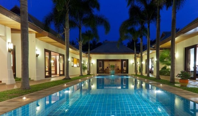 Thailand beachfront Villa Vacation Rentals in Koh Samui with private pool and Staff