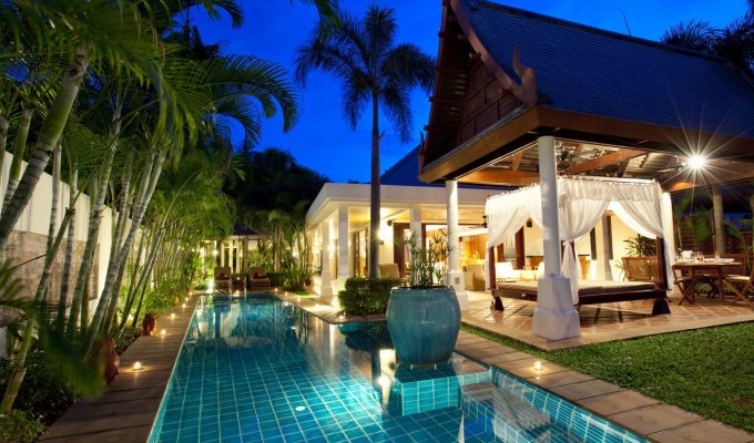 Thailand beachfront Villa Vacation Rentals in Koh Samui with private pool and Staff