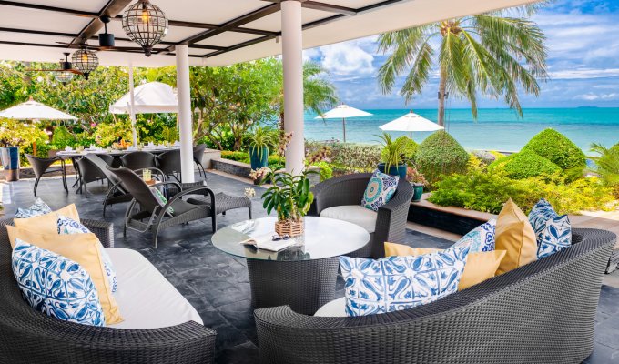 Koh Samui Beachfront Villa Rental Bang Po Beach Pool Chef Staff