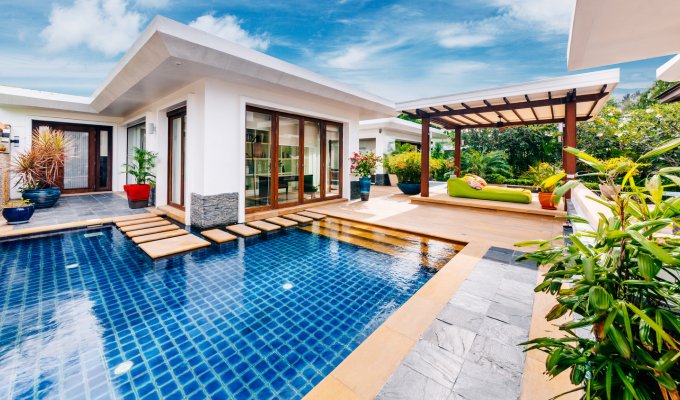 Thailand Beachfront Villa Vacation Rental Koh Samui SHA Plus+ with private pool and Staff