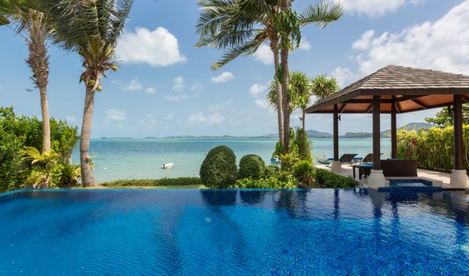 Thailand Seafront Villa Vacation Rentals in Koh Samui with private pool and Staff