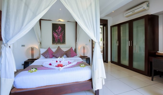 Thailand beachfront Villa Vacation Rentals in Koh Samui with private pool and Staff