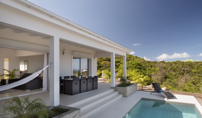 St Barths Luxury Villa Vacation Rentals with private pool on Vitet hillside