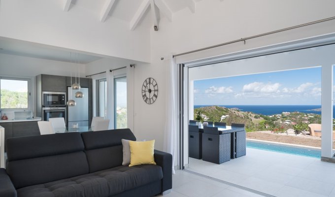 St Barths Luxury Villa Vacation Rentals with private pool on Vitet hillside