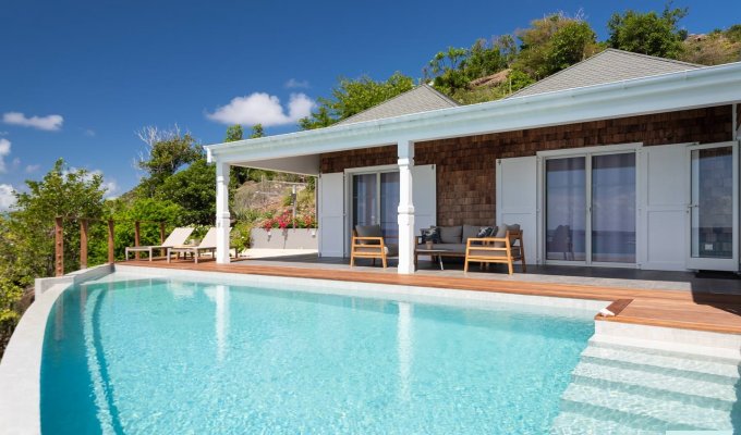 St Barths Beachfront Luxury Villa Vacation Rentals close to Gustavia and St Jean