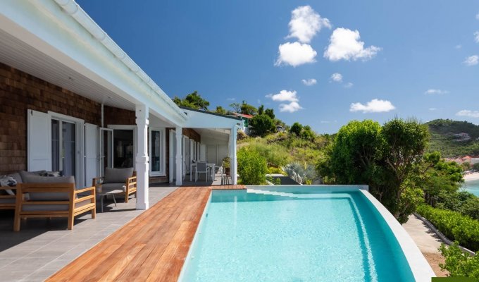 St Barths Beachfront Luxury Villa Vacation Rentals close to Gustavia and St Jean