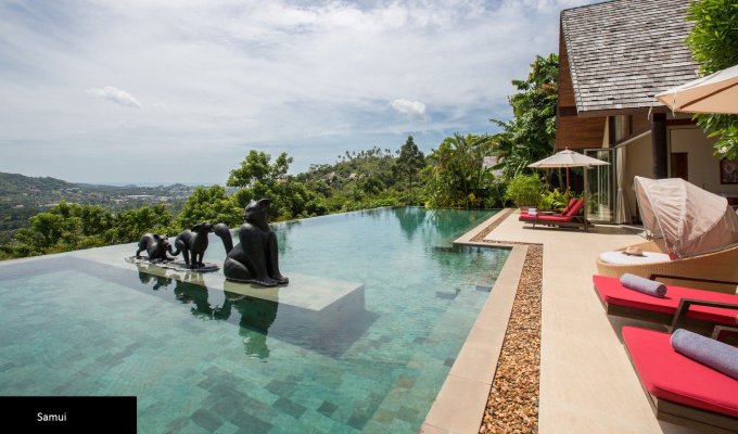 Thailand Villa Vacation Rentals in Koh Samui with private pool and Staff