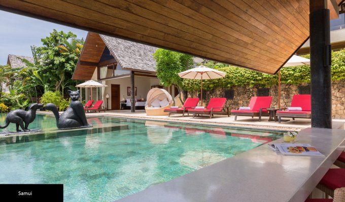 Thailand Villa Vacation Rentals in Koh Samui with private pool and Staff