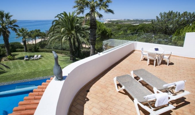 Vale do Lobo Portugal Luxury Villa Holiday Rental with heated infinity pool and ocean view, Algarve