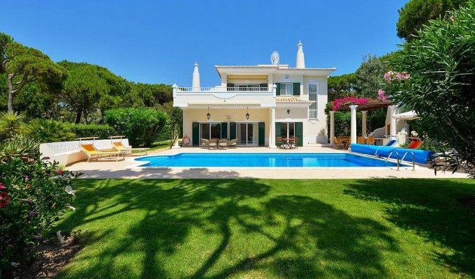 Vale do Lobo Portugal Villa Holiday Rental on the golf with heated pool and close to the beach, Algarve