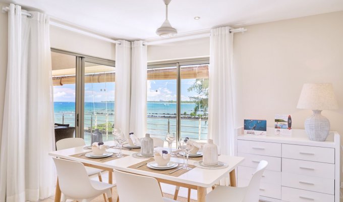 Mauritius Penthouses rentals in Trou aux Biches with direct access to the beach and communal pool