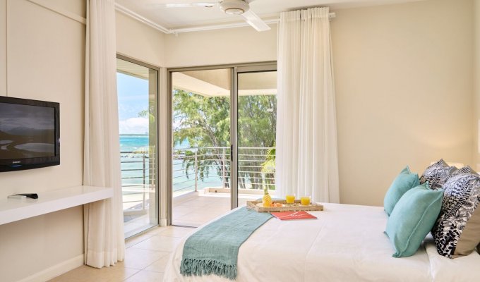 Mauritius Penthouses rentals in Trou aux Biches with direct access to the beach and communal pool