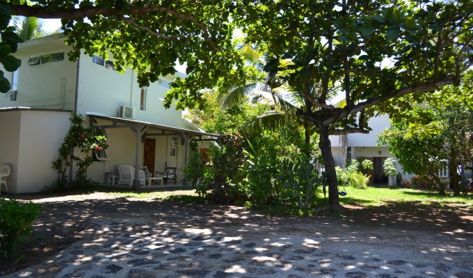 Beachfront Mauritius Villa rentals in Pointe d'Esny  south coast with lagoon view