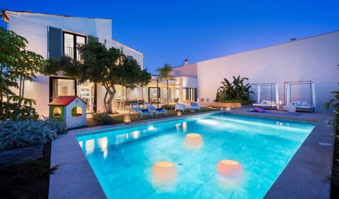 Balearic Islands Luxury villa rental Mallorca Pollença 8 people private pool 10 min from the beaches