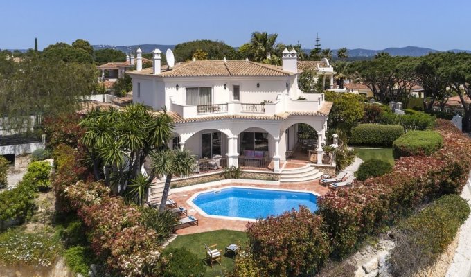 Quinta do Lago Portugal Luxury Villa Holiday Rental with heated pool and overlooking the golf course, Algarve 