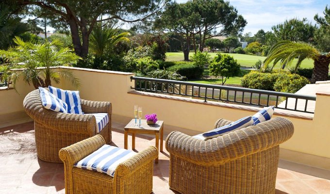 Quinta do Lago Portugal Luxury Villa Holiday Rental with heated pool and golf view, Algarve