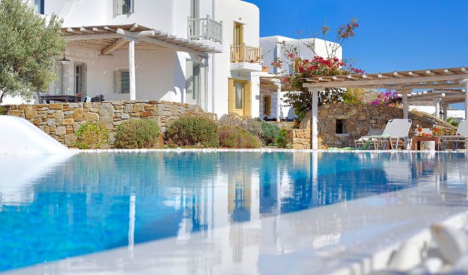 Greece Mykonos Seaview Villa Vacation rentals with pool