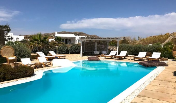 Greece Mykonos Seaview Villa Vacation rentals with pool