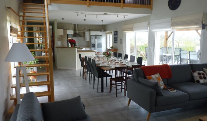 Vendee Holiday Home Rental Puy du Fou heated pool group