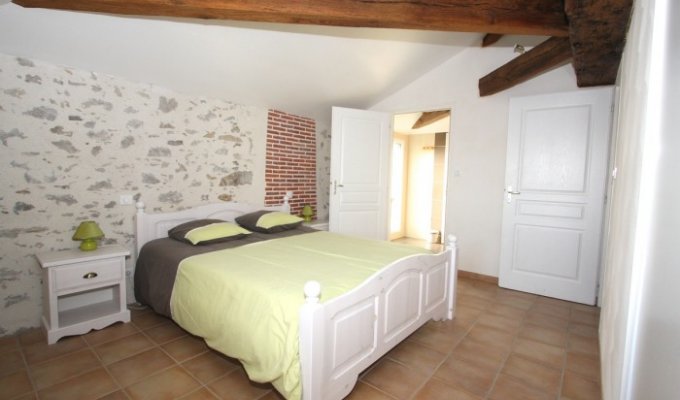 Vendee Holiday Home Rental La Roche sur Yon with heated pool