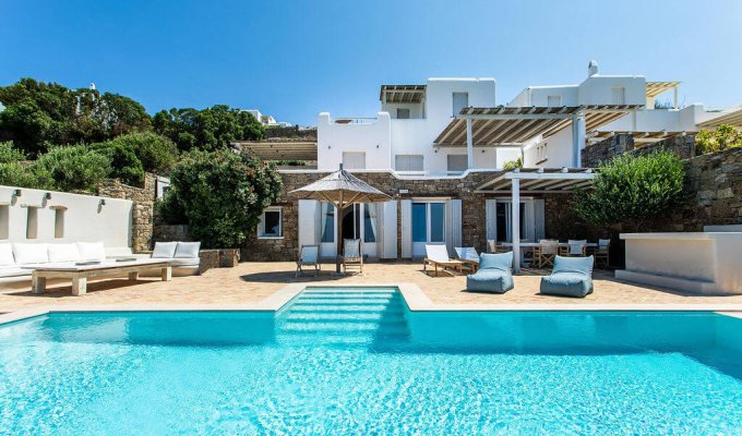 Greece Mykonos Villa Vacation Rentals private pool