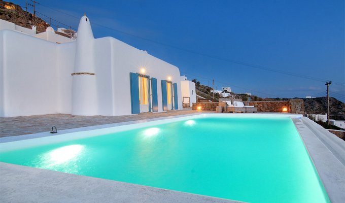 Greece Mykonos Villa Vacation Rentals with private pool