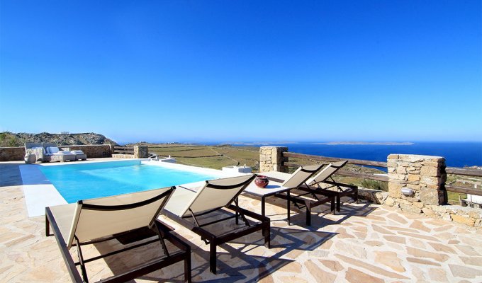 Greece Mykonos Villa Vacation Rentals with private pool