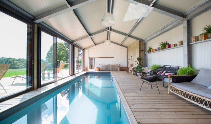 Vendee Holiday Home Rental Les Sables d'Olonne with heated pool