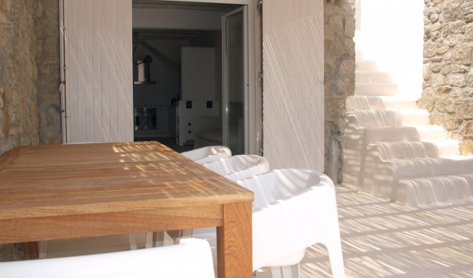 Greece Mykonos Villa Vacation Rentals with jacuzzi